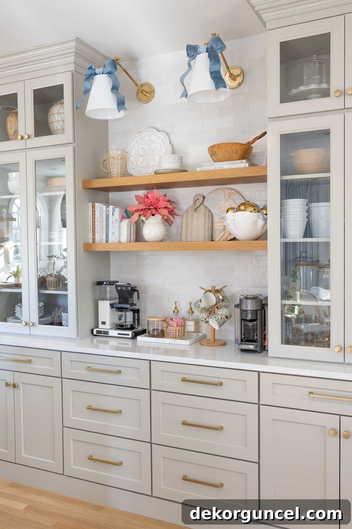 Christmas coffee bar