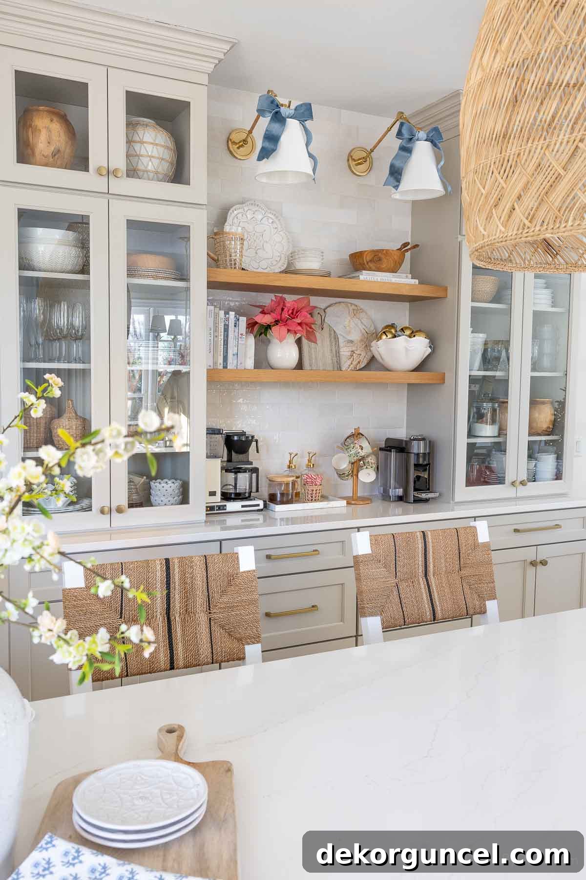 Christmas coffee bar